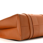 Calfskin Medium Woody Tote Caramel