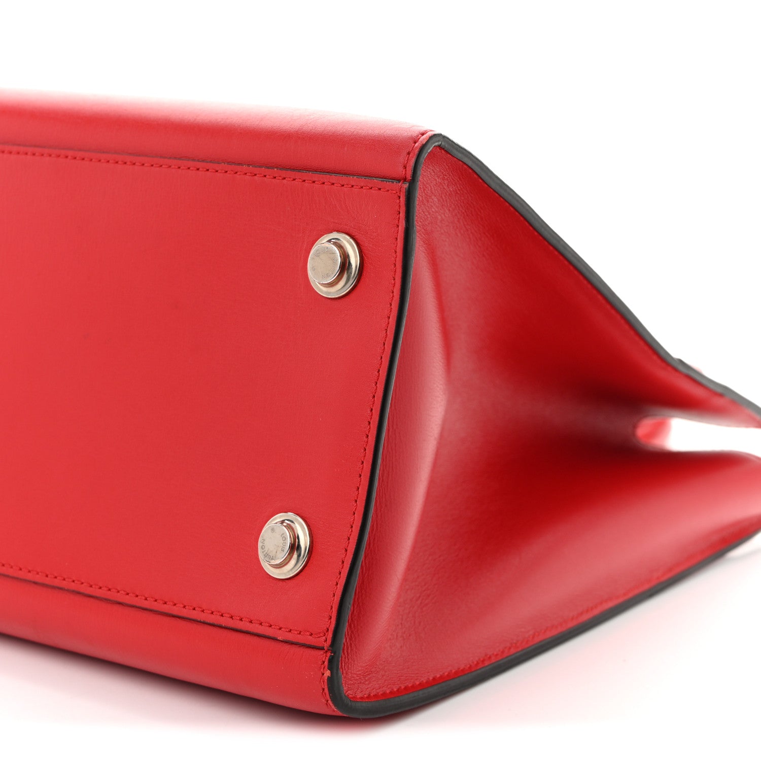 Veau Satin City Steamer MM Rubis