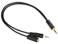 Movo MV-RC300 Line to Microphone Attenuator Cable for DSLRs