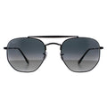 Ray-Ban Marshal Black Grey Gradient Sunglasses RB3648