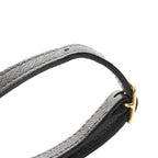 Grained Calfskin Nano Belt Bag Grey