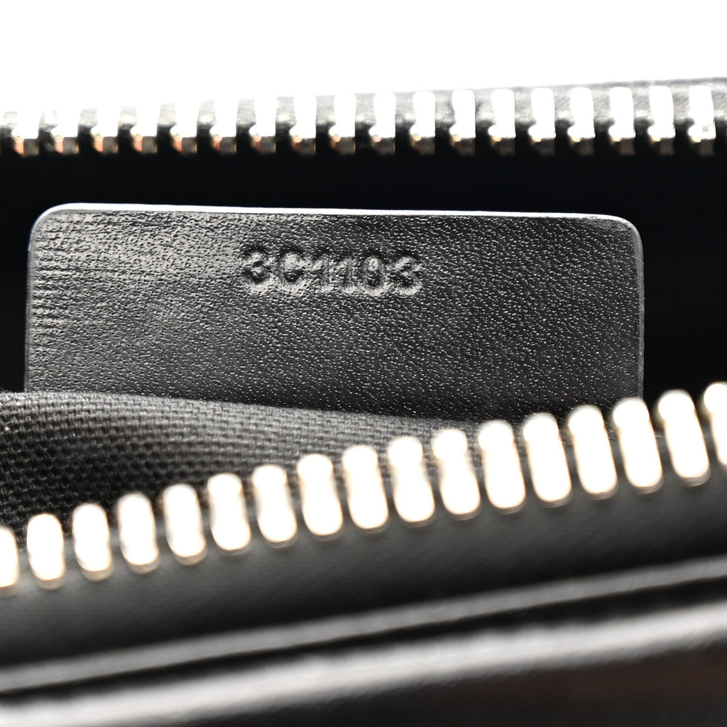 Shiny Lord Calfskin Small Antigona Black