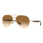 Ray-Ban Pilot Gold Brown Gradient Sunglasses RB3675