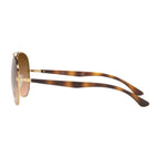 Ray-Ban Pilot Black Gold Pink Gradient Brown Sunglasses RB3675