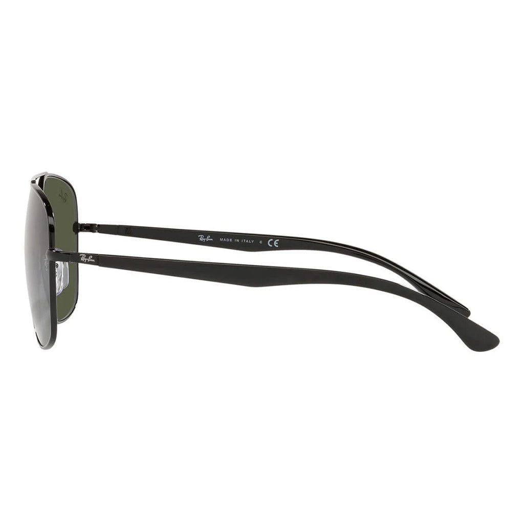 Ray-Ban Square Black Green Sunglasses RB3683