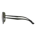Ray-Ban Square Black Green Sunglasses RB3683