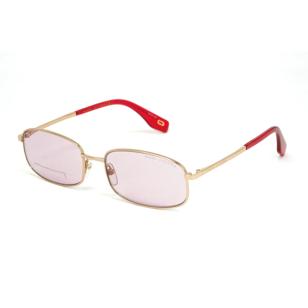 Marc Jacobs Women's Sunglasses Rectangular Pink/Gold