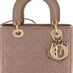 Lambskin Cannage Small My ABC Dior Lady Dior Blush