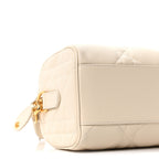 Calfskin Macrocannage Groove 20 Bag Dusty Ivory