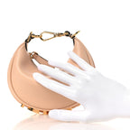 Vitello Grace Matte Nano Fendigraphy Hobo Charm Light Rose