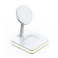 2-In-1 25W Magnetic Wireless Charger Stand Dock For iPhone 14 13 12 Pro Max Mini Apple iWatch 8 Airpods QC3.0 USB Fast Charging Station