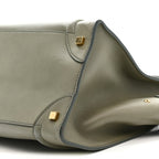 Smooth Calfskin Mini Luggage Almond