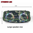 100W high power bluetooth speaker portable RGB colorful light waterproof wireless subwoofer360stereo surround TWS Caixa de som - Large Size