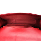 Caviar Quilted Medium Boy Flap Red