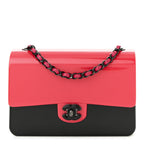Plexiglass Plexi Coco Bag Pink Black