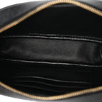 Grain De Poudre Matelasse Monogram Mini Lou Camera Bag Black