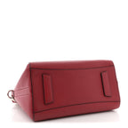 Sugar Goatskin Small Antigona Vermillon