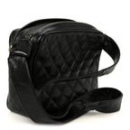 Caviar Quilted Camera Case Black