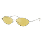 Ray-Ban Kai Bio-Based Silver Gold Mirror Oval Sunglasses RB3757