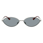 Ray-Ban Kai Bio-Based Grey Blue Polarised Oval Sunglasses RB3757