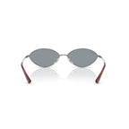 Ray-Ban Kai Bio-Based Grey Blue Polarised Oval Sunglasses RB3757