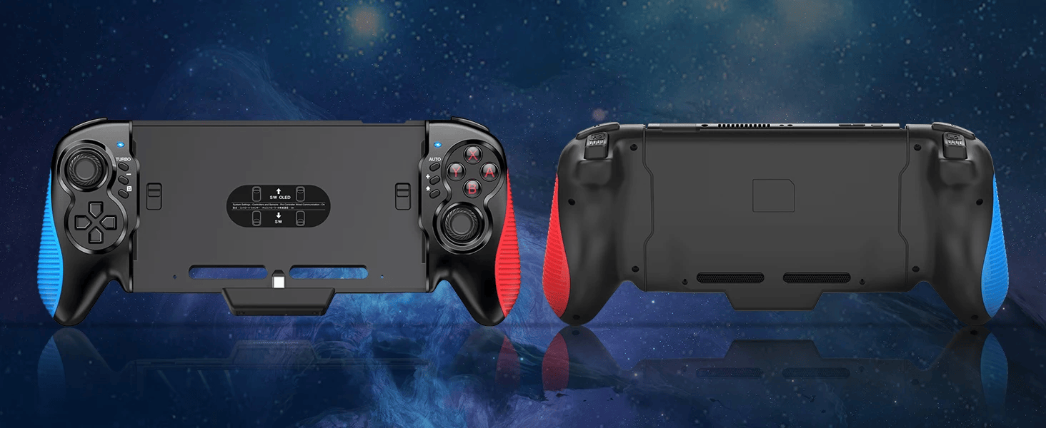 Dual Vibration Handheld Controller Grip Gamepad For Nintendo Switch Joy-Con Game