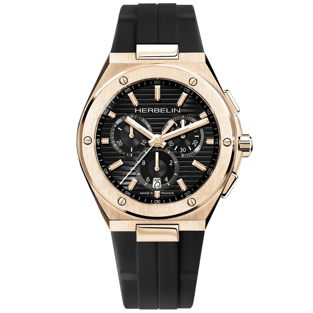 Herbelin Cap Camarat Men's Gold Watch