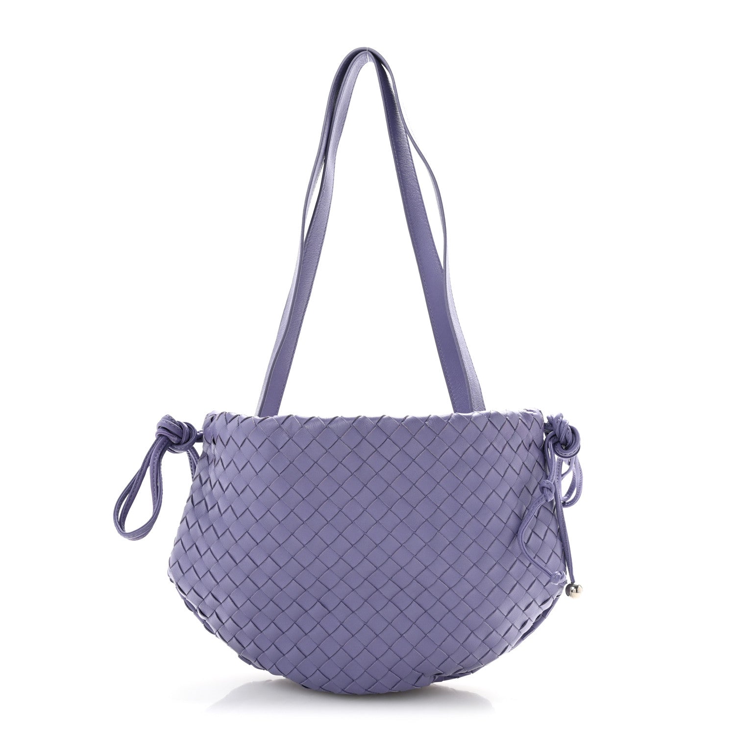 Nappa Intrecciato Small Bulb Lavender