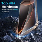 Entronix Clear Screen Protector Compatible with iPhone Xs Max - 3-Piece Combo