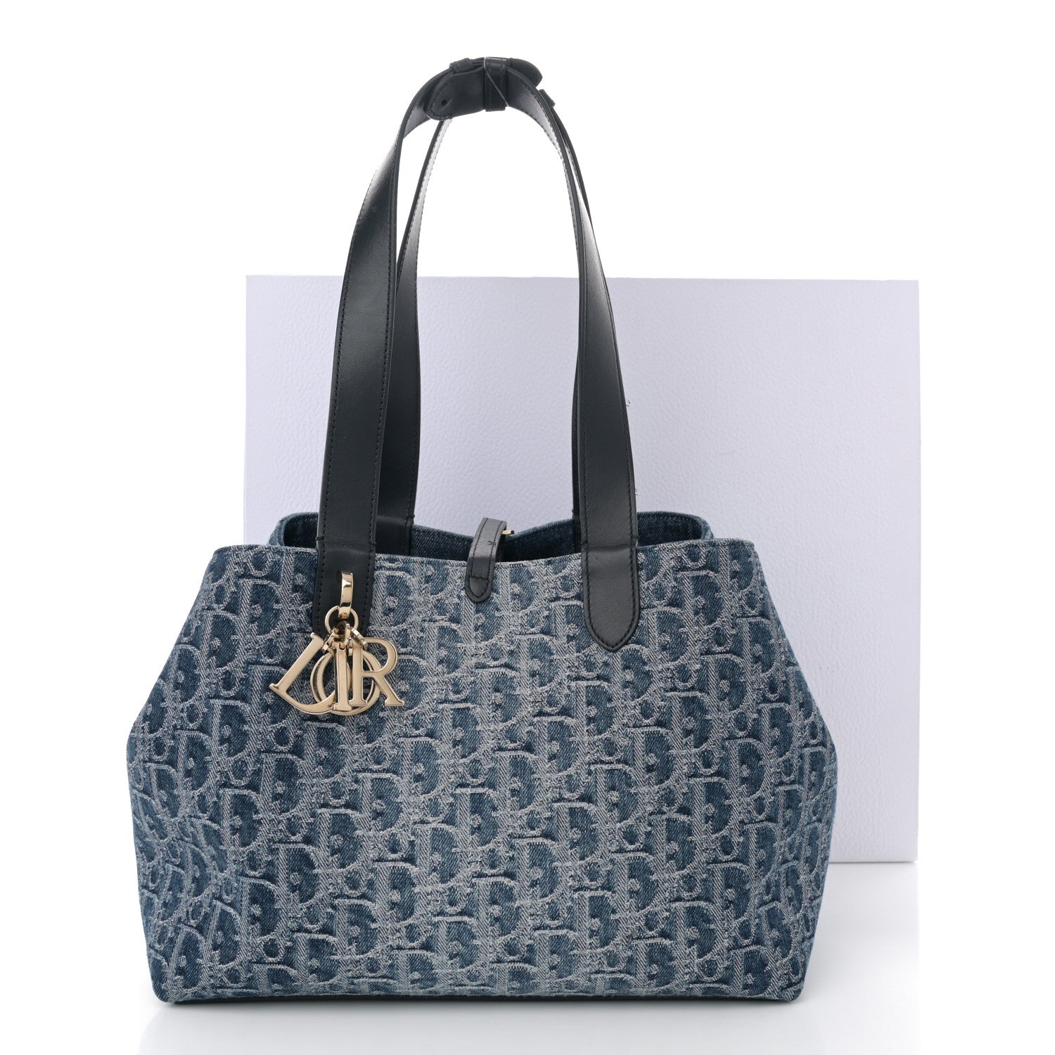 Denim Jacquard Oblique Medium Toujours Blue