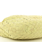 Suede Calfskin Intrecciato Teen Jodie Hobo Lemon Wash