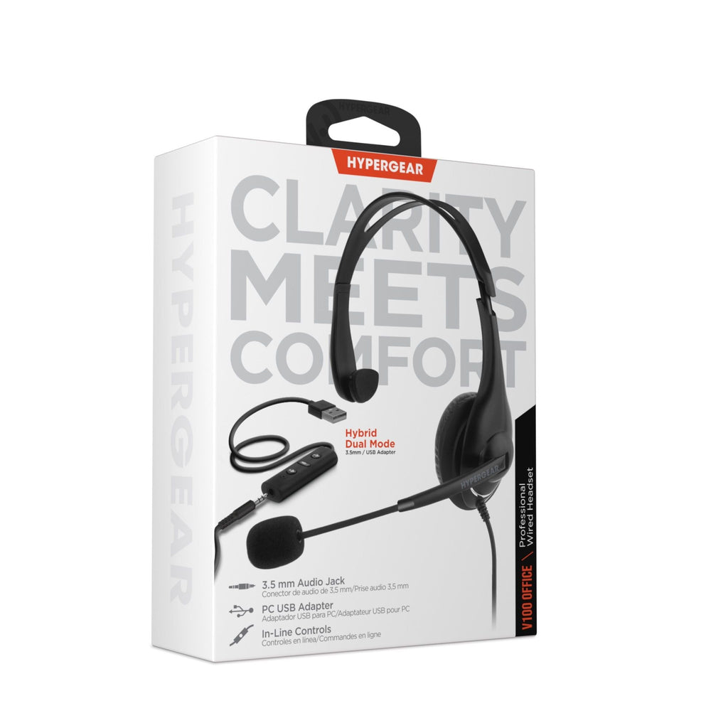 V100 Office Professional Wired Headset