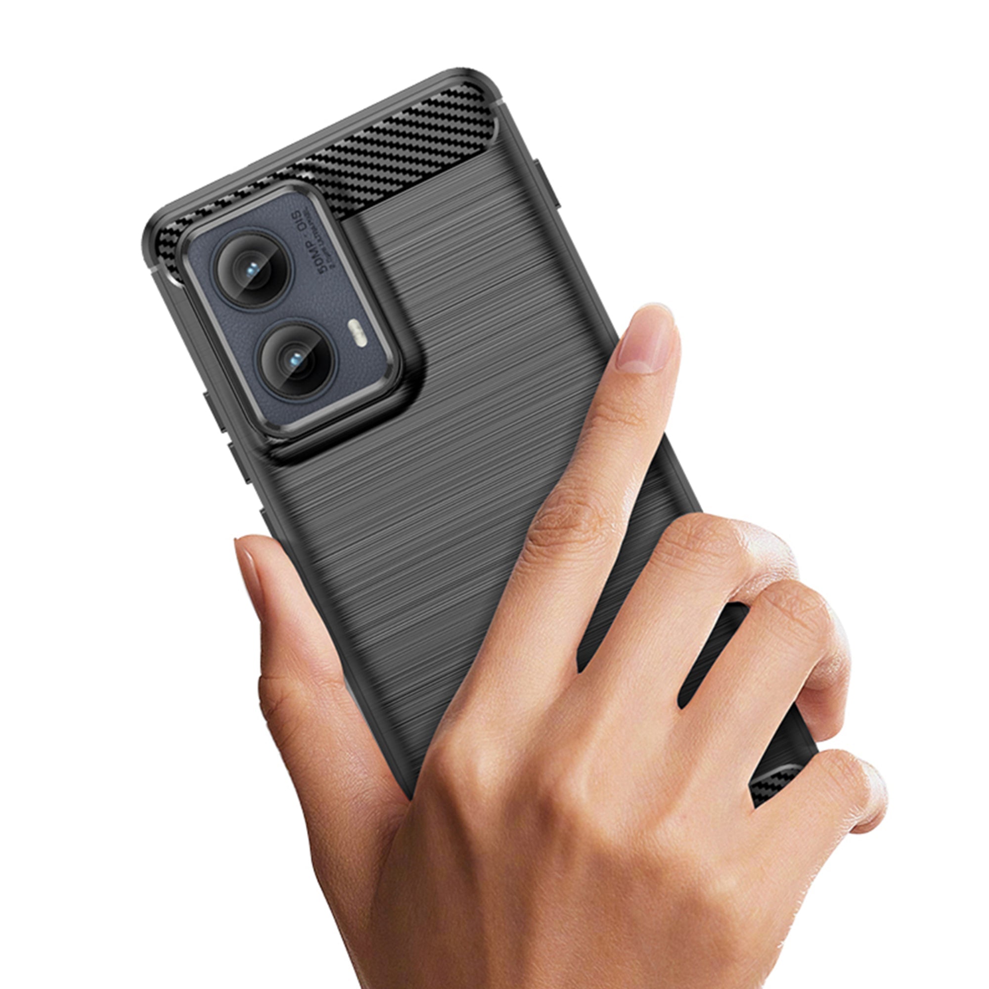 SAHARA - Venture Series Black Anti-Slip Case - Motorola Edge (2024)