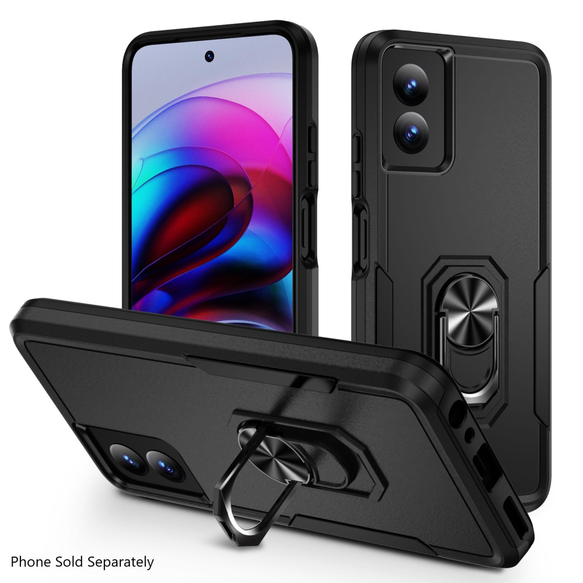 SAHARA - Raider Series Heavy Duty Kickstand Case - Motorola G Power 5G (2024)