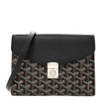 Goyardine Calfskin Chypre Wallet Pouch Black