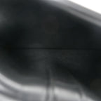 Vitello Soft Chain Flap Bag Black