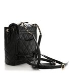 Caviar Quilted Mini Urban Spirit Backpack Black