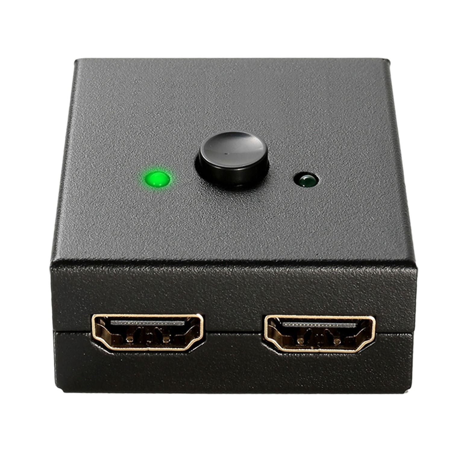 HD IN & HD OUT Bi-directional Switch Adapter 1x2 or 2x1 4K HDTV Splitter Converter Hub Manual Switcher Supports HD 3D 1080P for DVD HDTV Projector Displayer