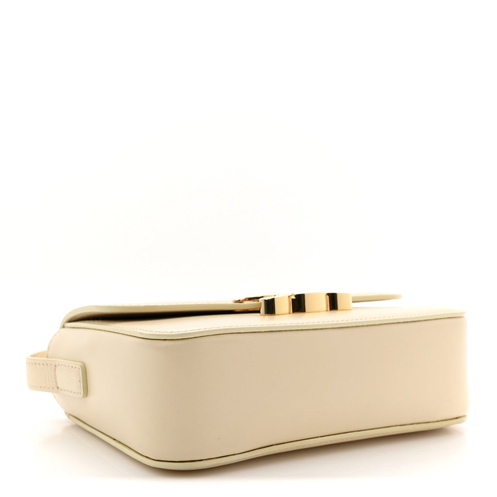 Shiny Calfskin Nano Triomphe Nude