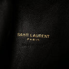 Suede Quilted Icarino Bag Cognac