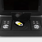 14.1 Inch Portable TV+DVD Player with Swivel TFT-LCD Screen and USB,SD,AV,HDMI Inputs