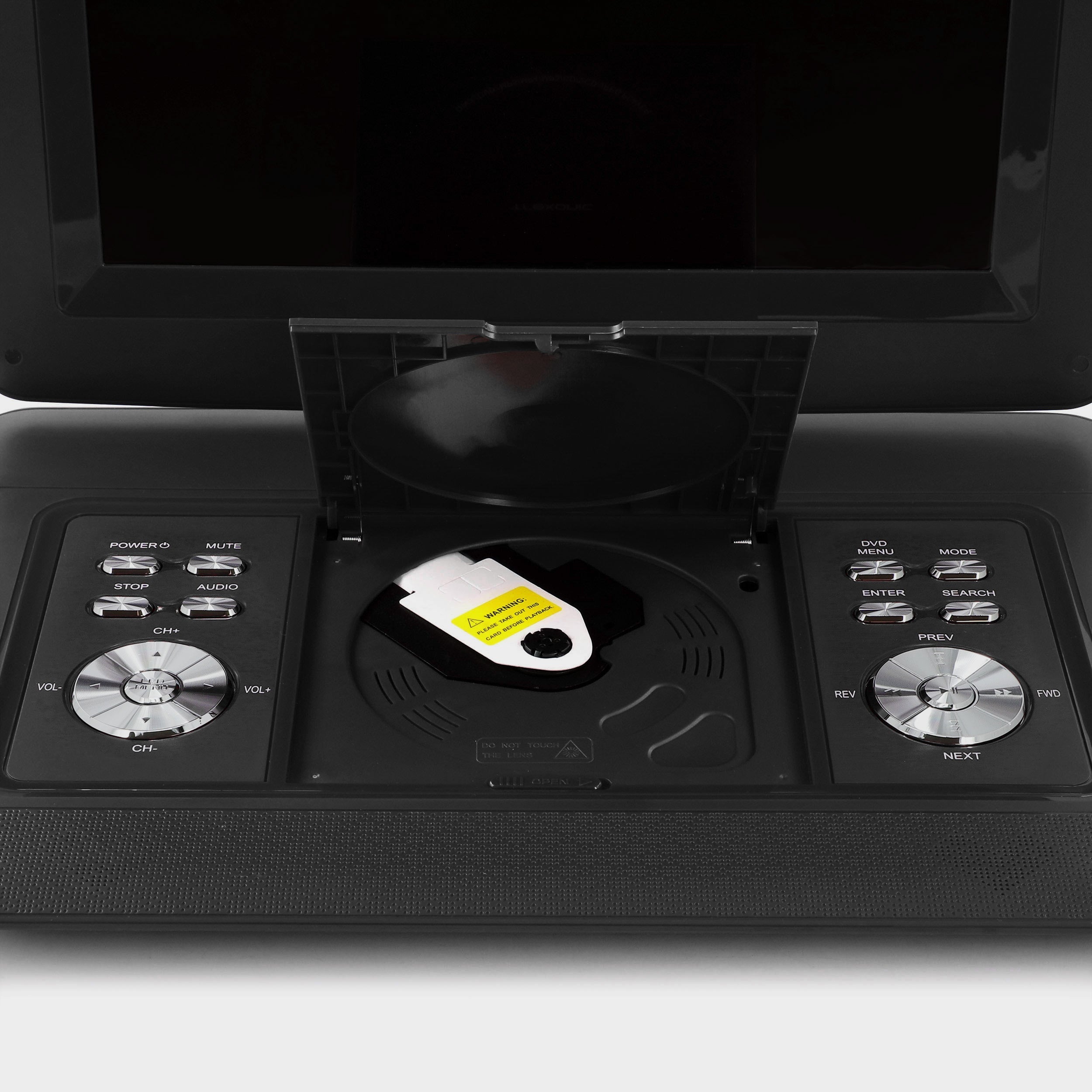 14.1 Inch Portable TV+DVD Player with Swivel TFT-LCD Screen and USB,SD,AV,HDMI Inputs