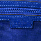 New Shanghai Calfskin Interlocking G Logo Camera Crossbody Bag Cobalt Blue Orange