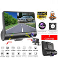 1080P 4" Dual Lens HD Car DVR Rearview Video Dash Cam Recorder Camera G-Sensor