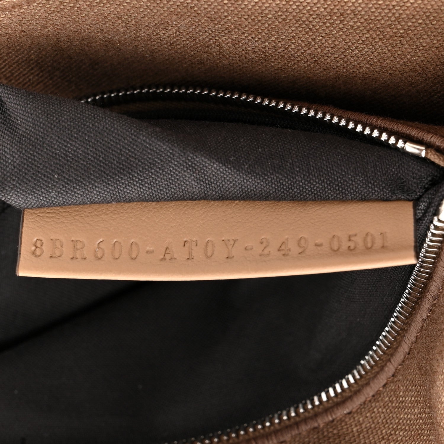 Velvet Jacquard FF Crystal Baguette Cappuccino