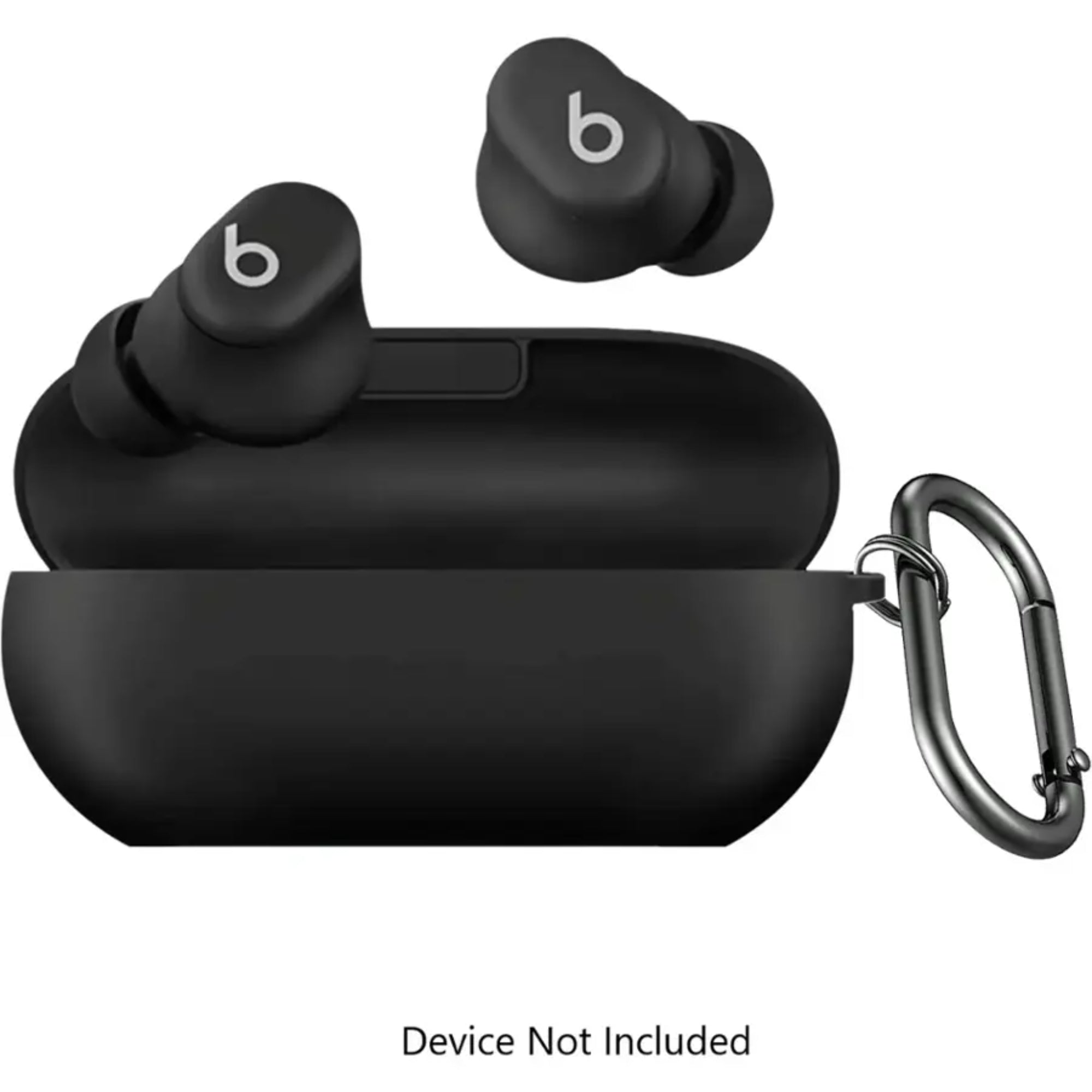 SAHARA - Venture Series Silicone Case for Beats Solo Buds Earbuds - Scorpion Black