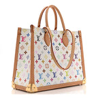 LV X TM Monogram Multicolor Onthego MM White