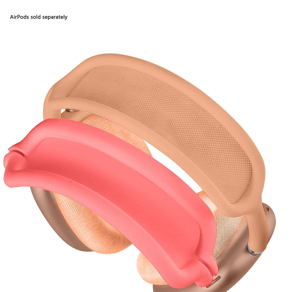 SAHARA - Silicone Combo Kit Case for Apple AirPods Max Headphones - Sand Orange