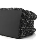 Tweed Cannage Large Toujours Black White