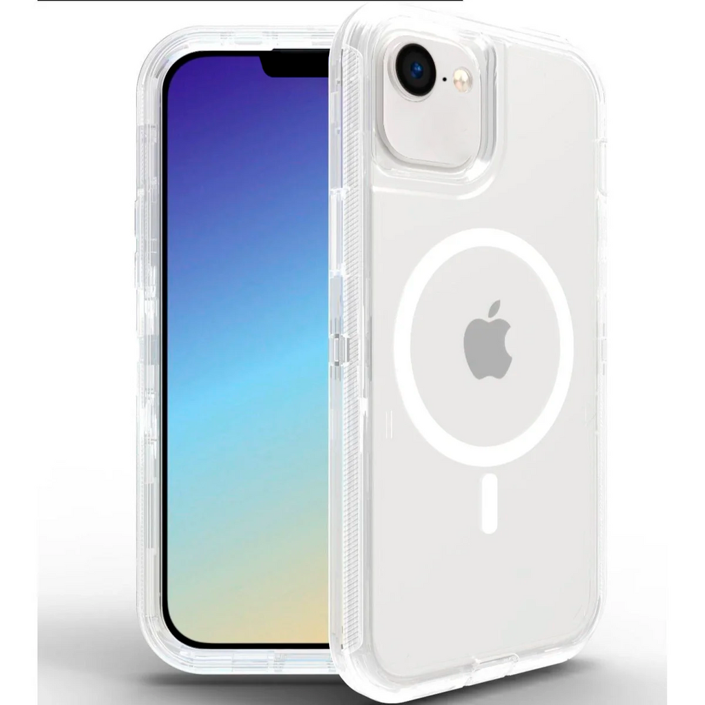 [DIS] Entronix [Magnetic] Case Compatible with iPhone 17e - [Clear] Triple-Layer Heavy Duty Protection